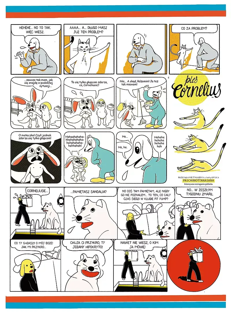 Życie wesołe smutnego psa Corneliusa