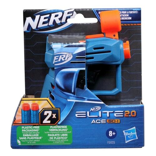 Nerf Elite 2.0 Wyrzutnia Ace SD-1 + strzałki