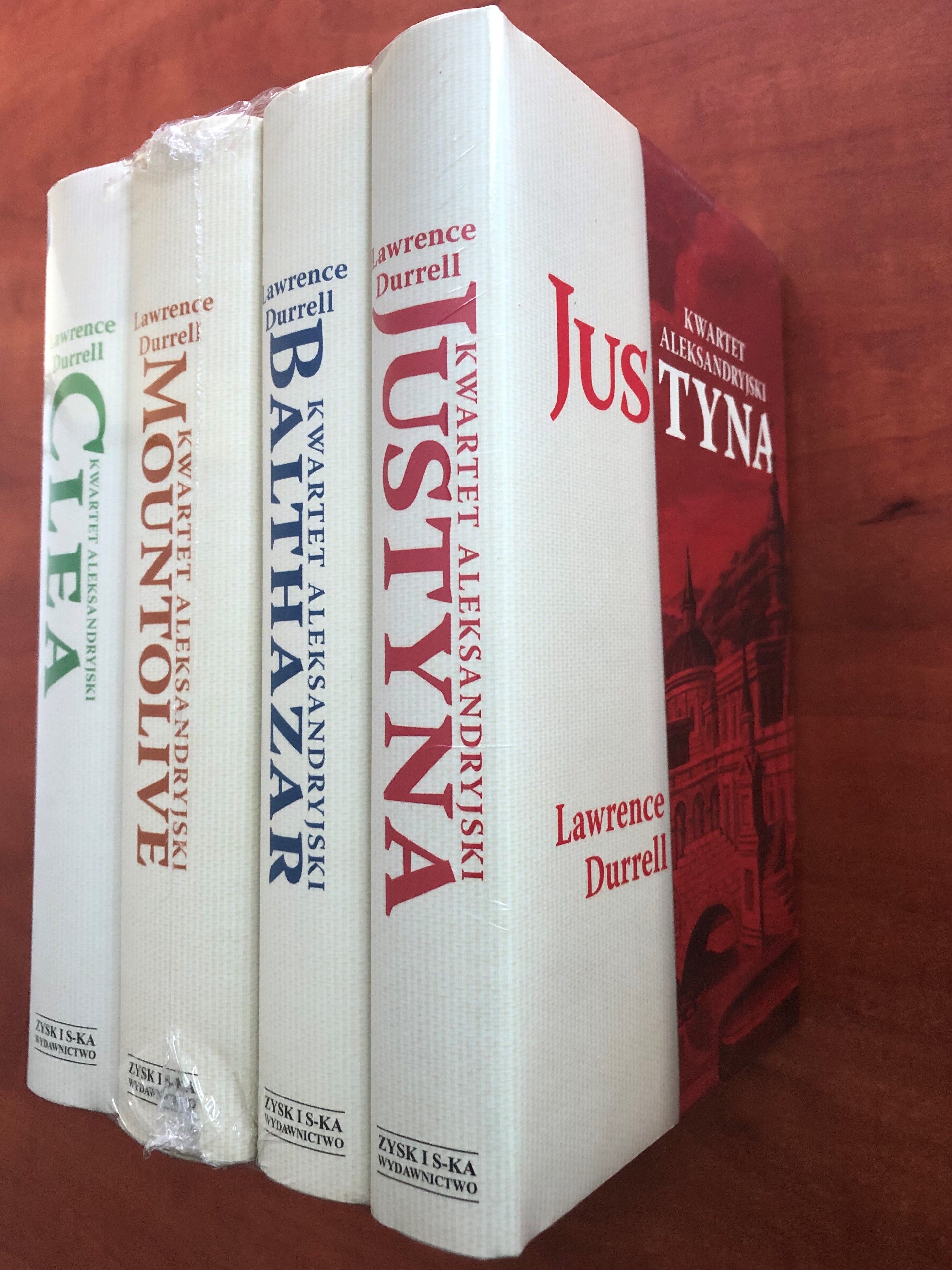 PAKIET Kwartet aleksandryjski Justyna/Balthazar/Mountolive/Clea