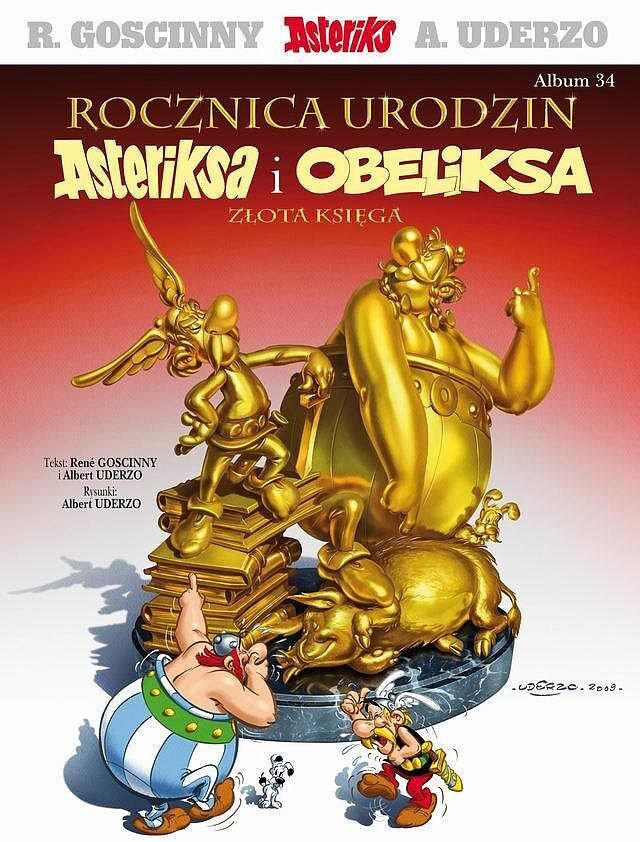 Asteriks - 34 - Złota księga Asteriksa. Rocznica urodzin Asteriksa i Obeliksa