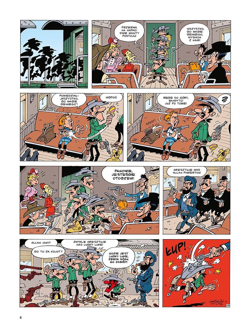 Lucky Luke - 74 - Lucky Luke kontra Pinkerton