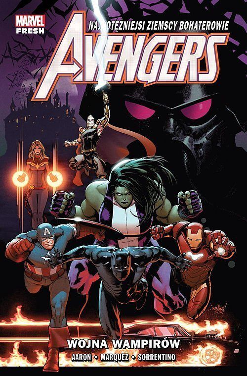 Avengers (Marvel Fresh) - 03 - Wojna wampirów (wyd 2023)