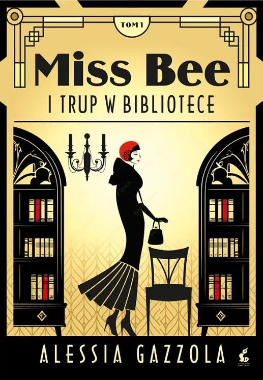 Miss Bee i trup w bibliotece
