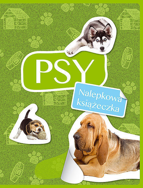 Psy nalepkowa książeczka