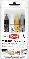 Marker akrylowy 4 kolory