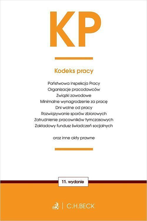 Kodeks pracy oraz ustawy towarzyszące