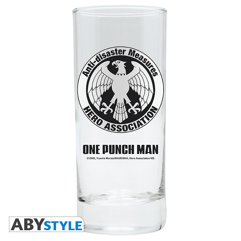 ONE PUNCH MAN - Glass "Hero Association"