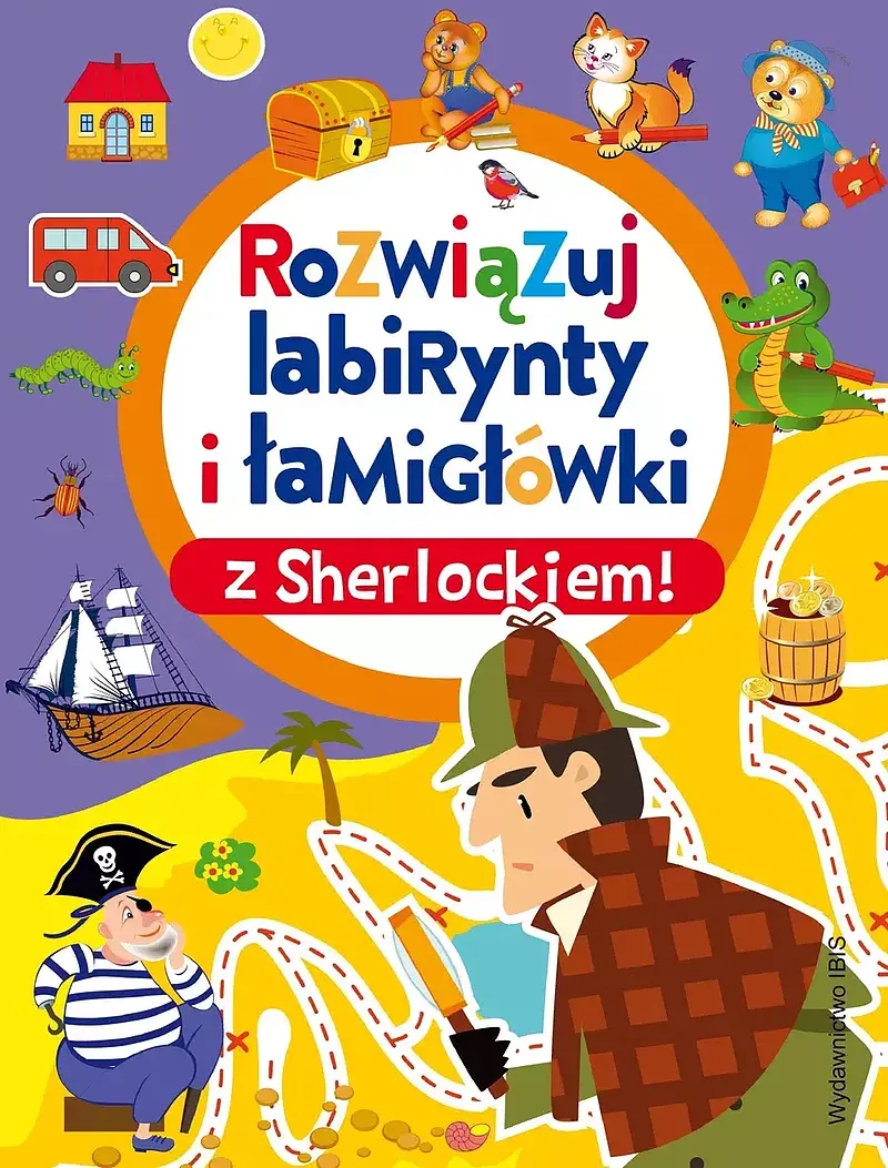 Rozwiązuj labirynty i łamigłówki z sherlockiem!