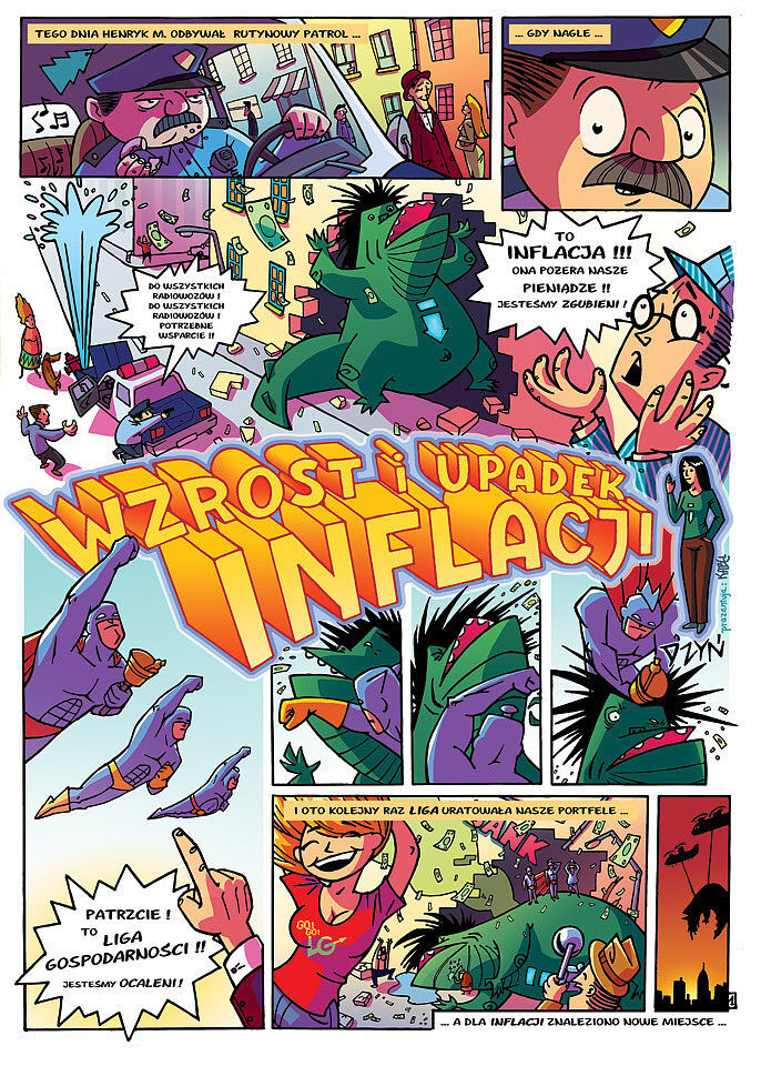 Komiksy o tematyce ekonomicznej - 1 - Edycja I - 2009