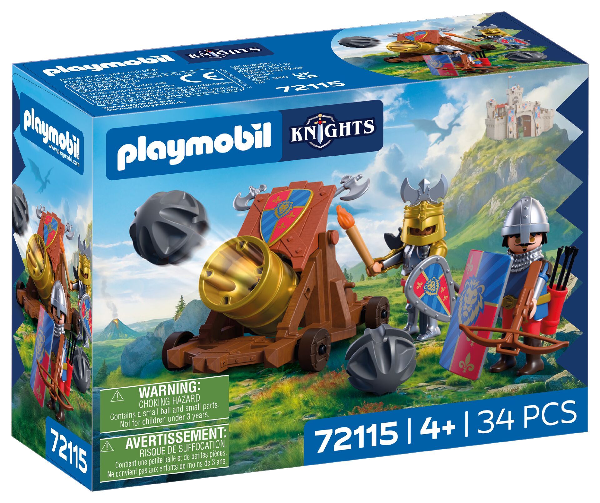 Playmobil Uzbrojeni rycerze herbu Lew 72115
