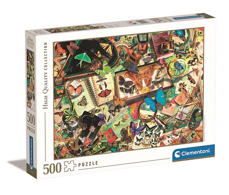 Puzzle 500 hq the butterfly collector 35125