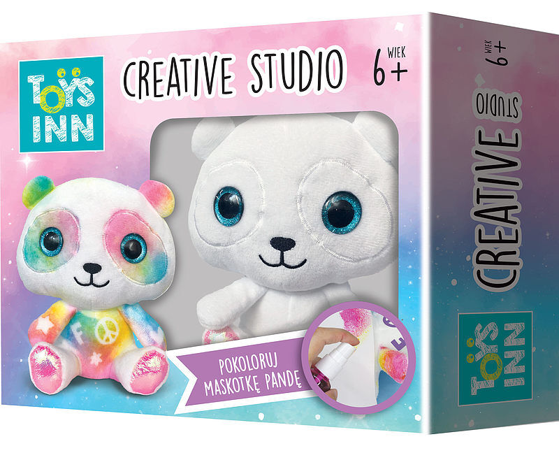 Creative Studio Pokoloruj maskotkę Pandę