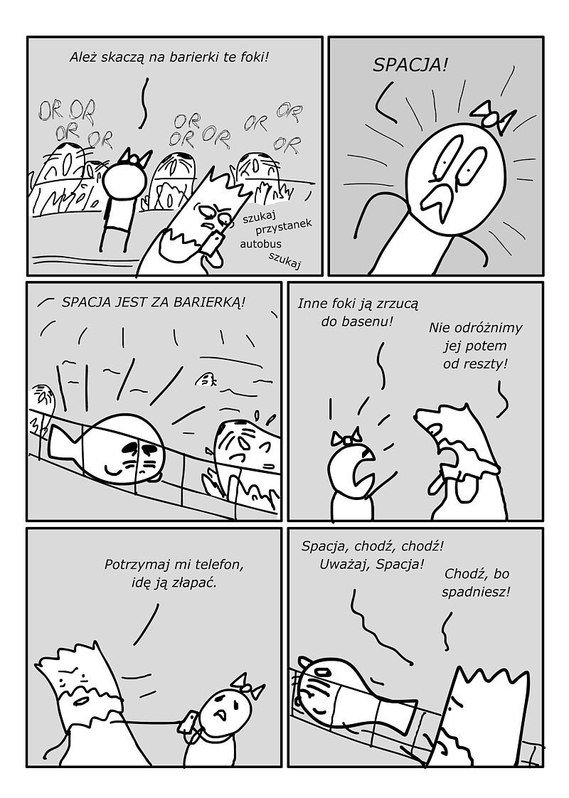 Spacja - Foka ze snu
