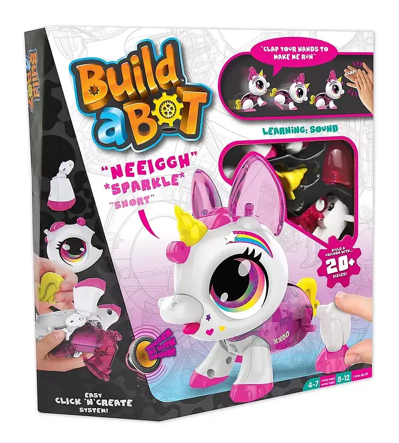 Zbuduj robota build a bot unicorn