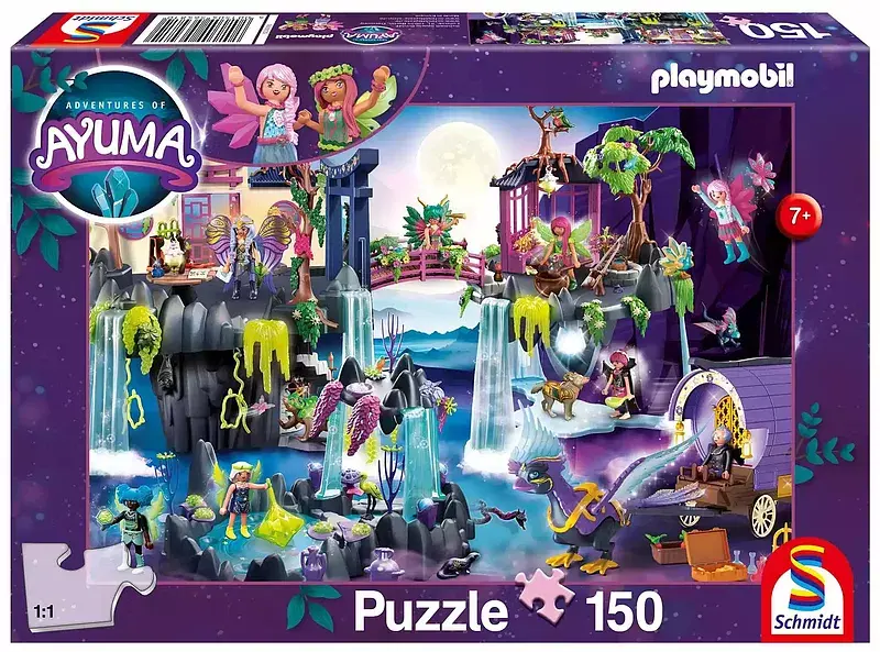 Puzzle 150 playmobil adventures of ayuma 112305