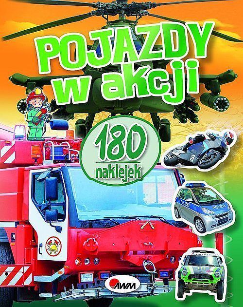 Pojazdy w akcji 180 naklejek