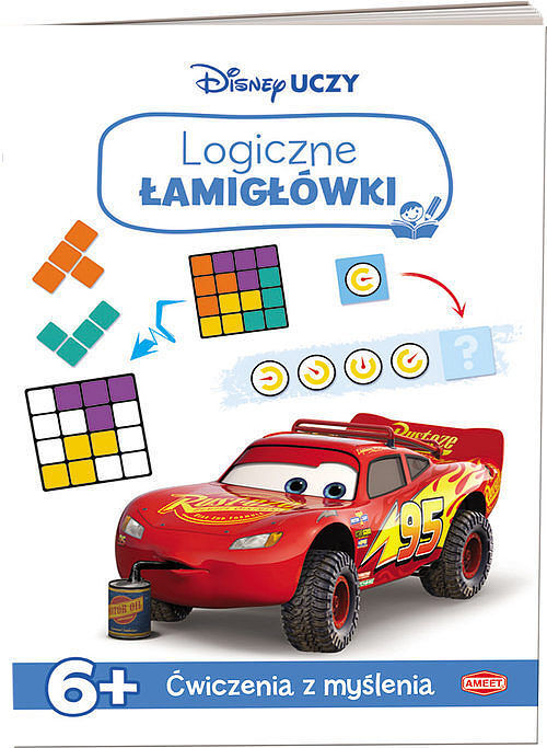 Disney Uczy Auta Logiczne łamigłówki