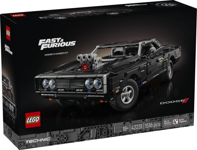 LEGO Technic Samochód Fast and Furious Dodge Charger R/T 42231