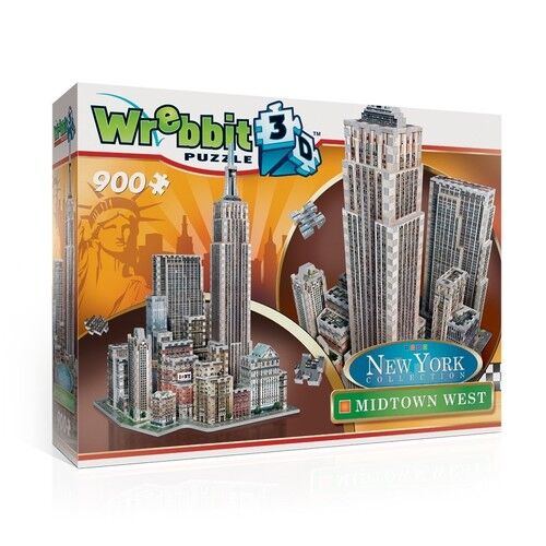 Puzzle 3D Wrebbit New York Midtown West 900