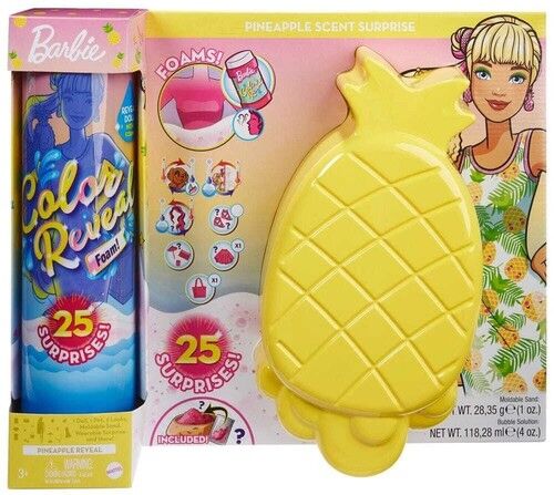Barbie Color Reveal Lalka Piana Ananas GTN17
