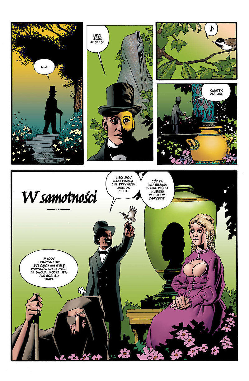 Duchy zmarłych na podstawie twórczości Edgara Allana Poego.