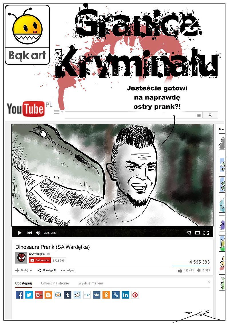 Granice Kryminału - Dinosaurs Prank