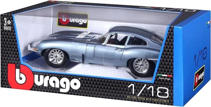 Bburago Model 1:18 Jaguar E Coupe 1961 18-12044