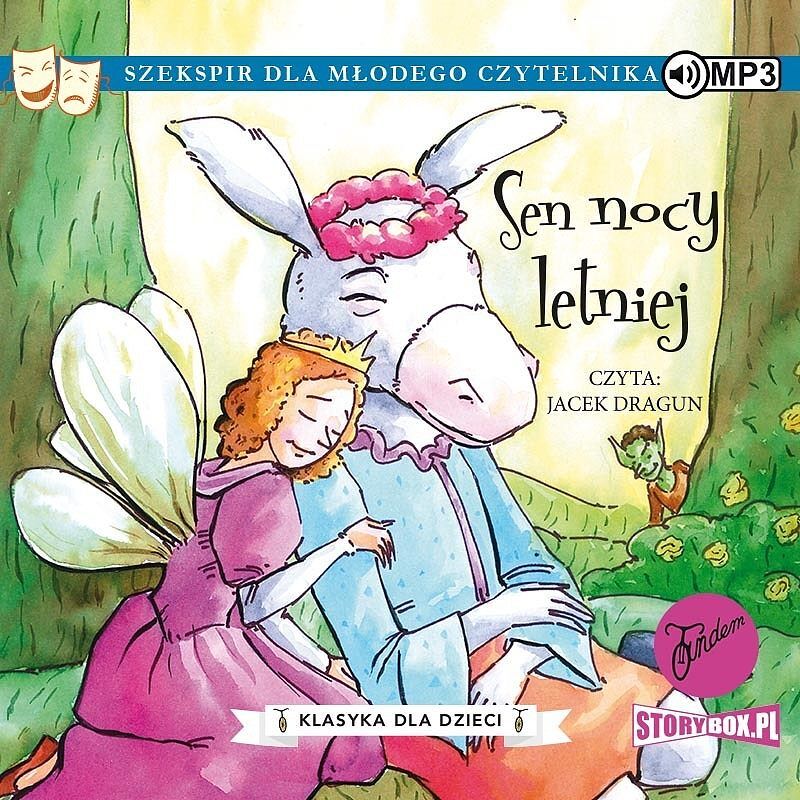 Cd mp3 sen nocy letniej. Klasyka dla dzieci. William szekspir