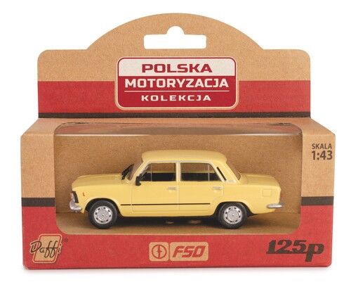 Fiat 125p MR żółty