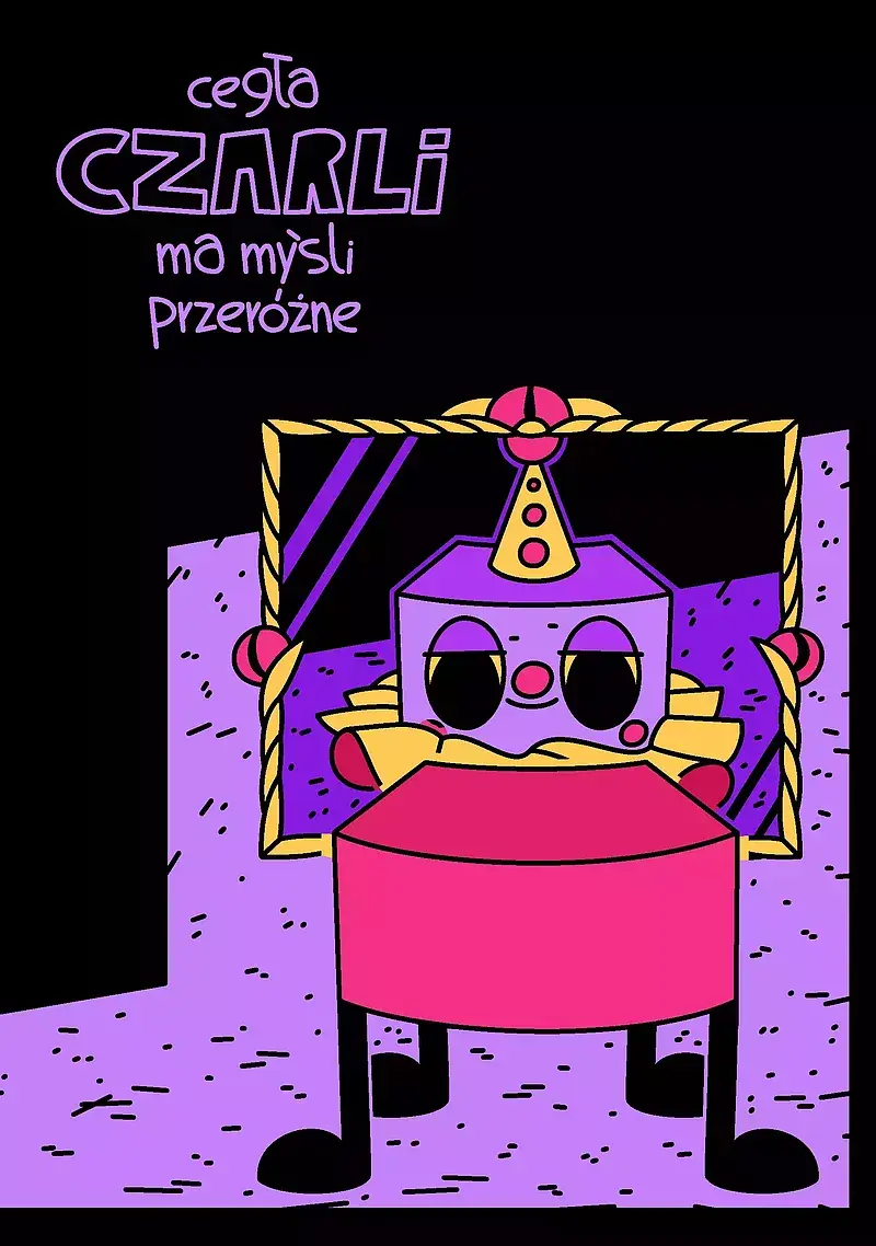 Cegła Czarli ma myśli przeróżne
