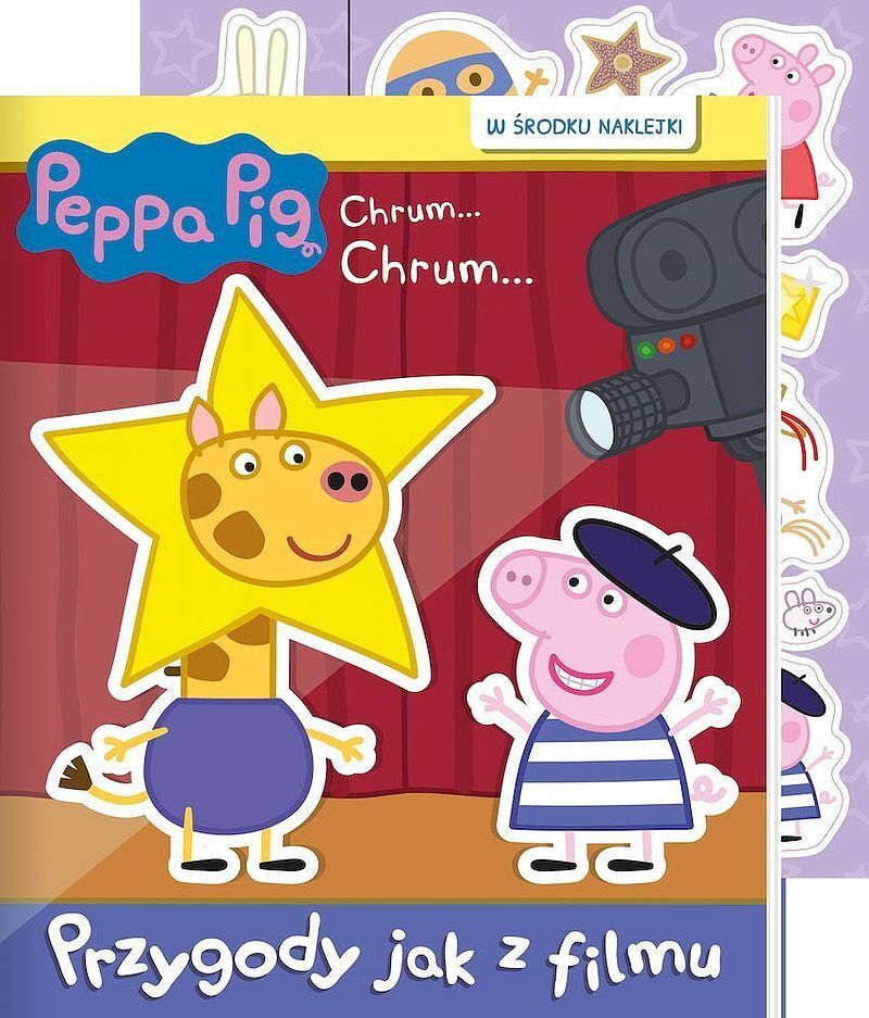 Peppa pig Chrum chrum cz. 80 Przygody jak z filmu