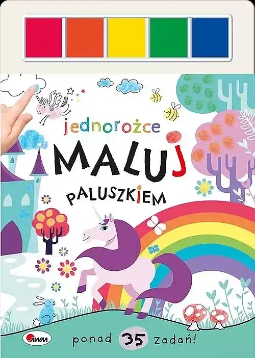 Maluj paluszkie Jednorożce