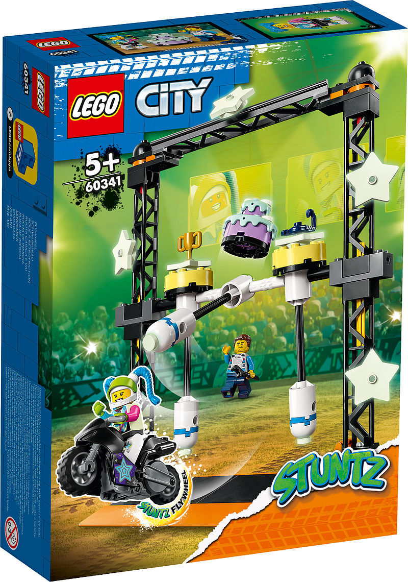 Lego city wyzwanie kaskaderskie przewracanie 60341