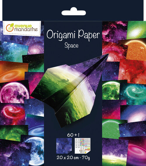 Papier do origami Space 60 arkuszy