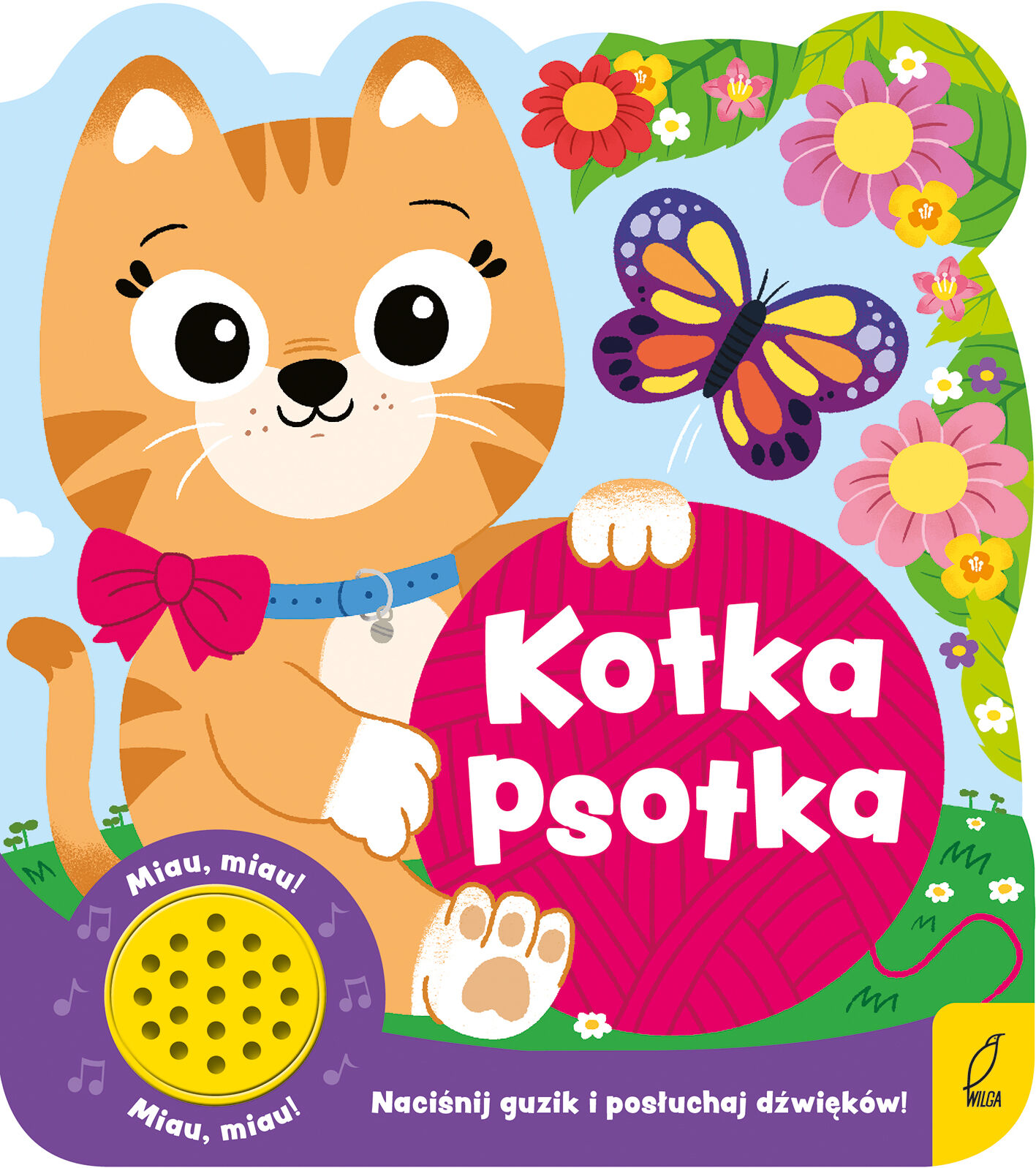 Kotka psotka. Książeczka dźwiękowa