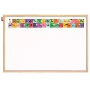 Tablica edukacyjna memobe alphabet adventure!  60x40 cm