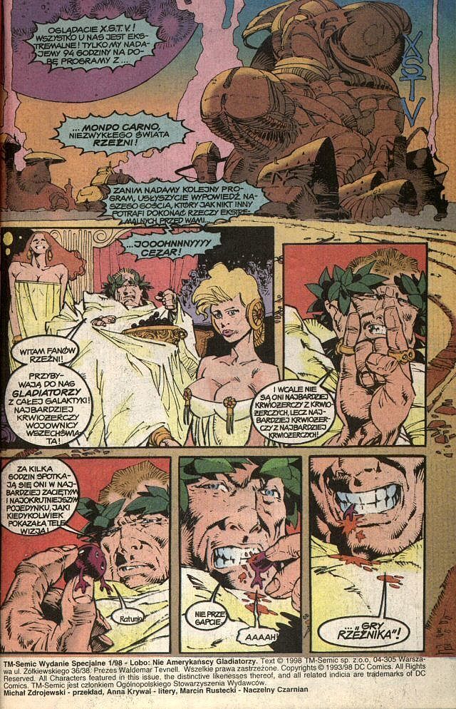 Wydanie Specjalne - 22 - (1/1998) Lobo: Nieamerykańscy gladiatorzy