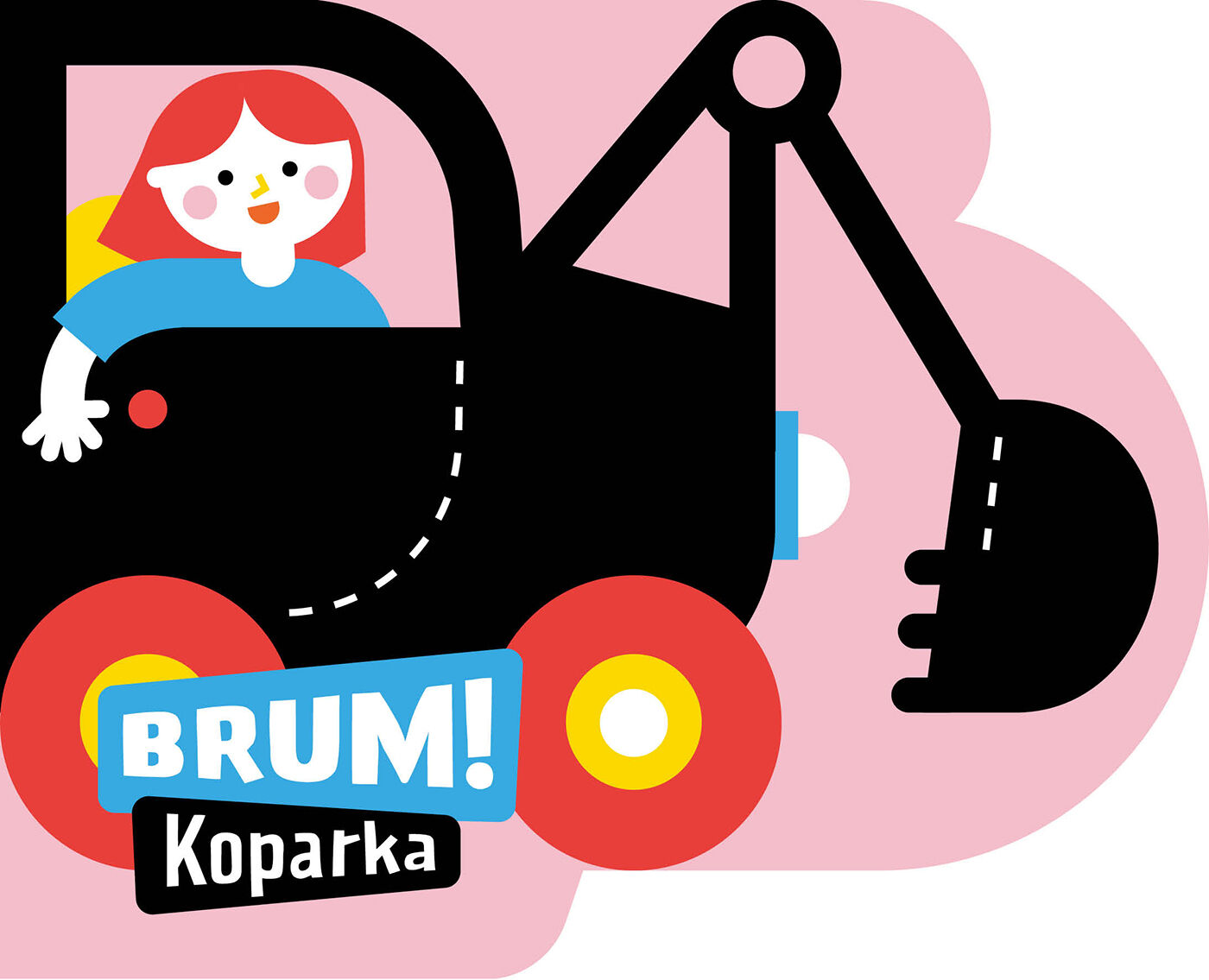 Wykrojnik. Seria Brum! Koparka