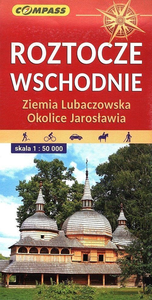 Roztocze Wschodnie Ziemia Lubaczowska Okolice Jarosławia 1:50 000
