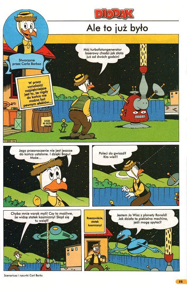 Kaczor Donald - Wydanie Specjalne - 8 - (4/2005) Tajemniczy kosmos