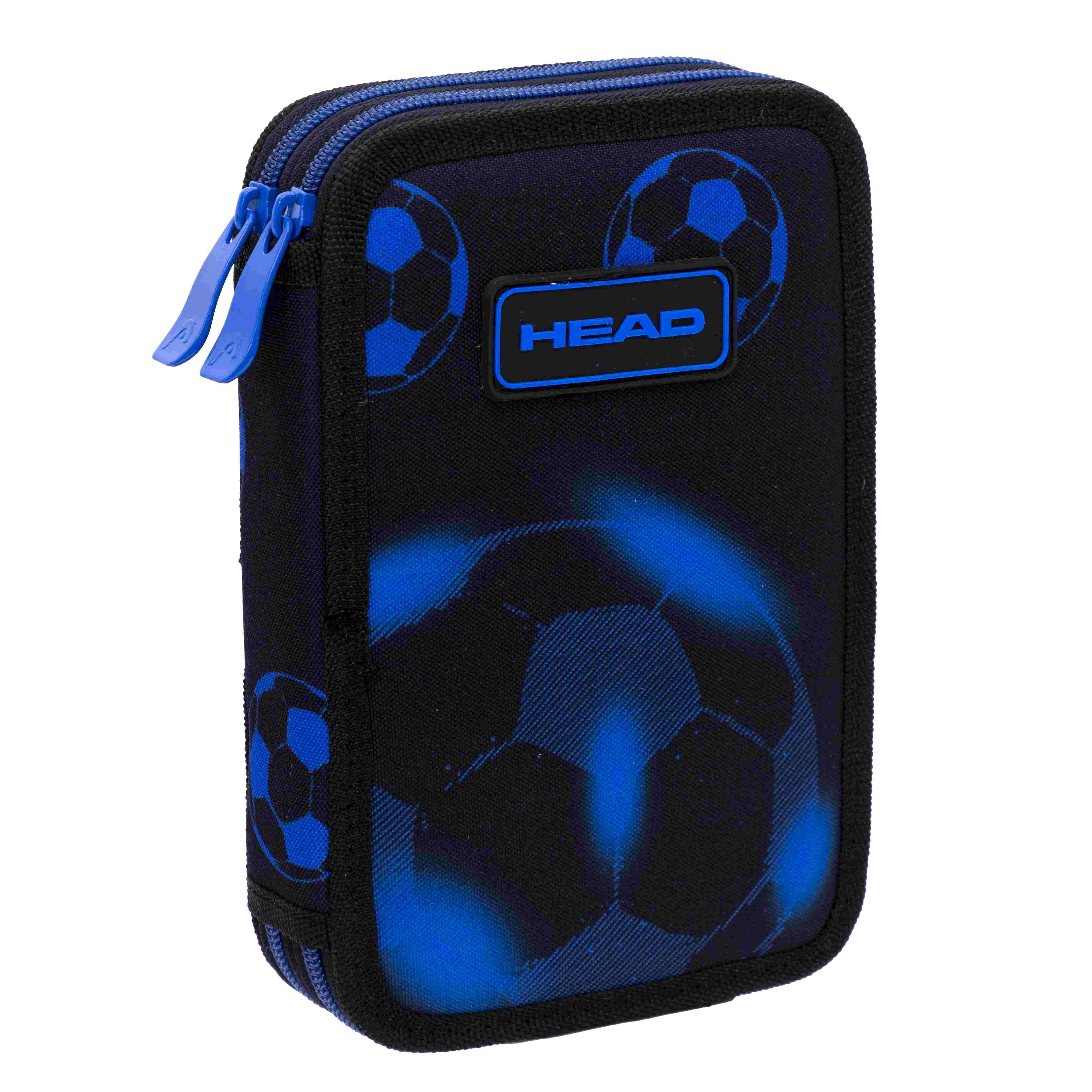 Piórnik 2 komorowy bez wyposażenia Head Neo Blue Football AC2