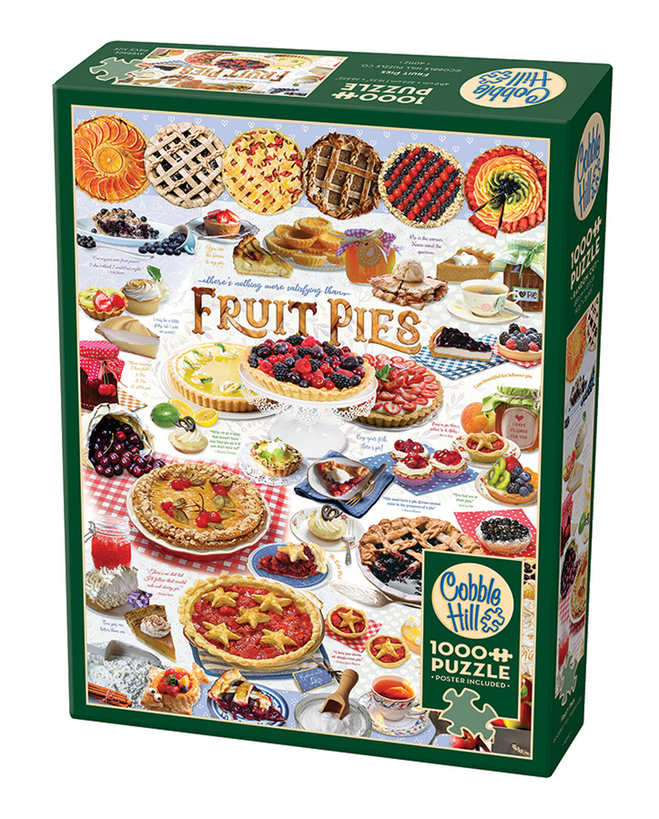 Puzzle 1000 Owocowe ciasta 112245