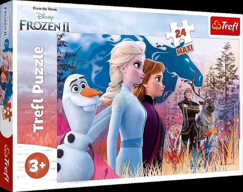 Puzzle 24 Maxi Frozen 2 Magiczna wyprawa