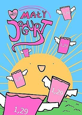 Mój mały jogurt - okładka B