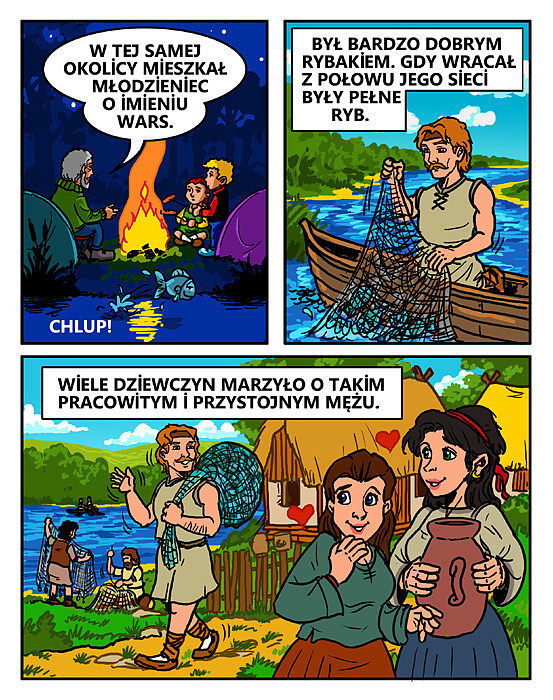 Czytam mamie i tacie - 6 - Wars i Sawa
