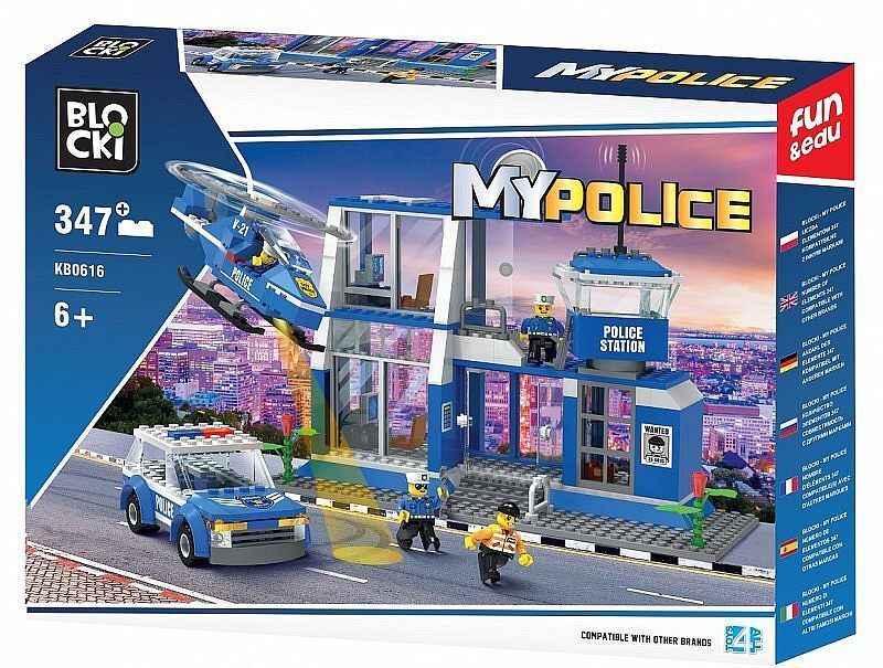 Klocki blocki 347 el. Mypolice duża komenda kb0616