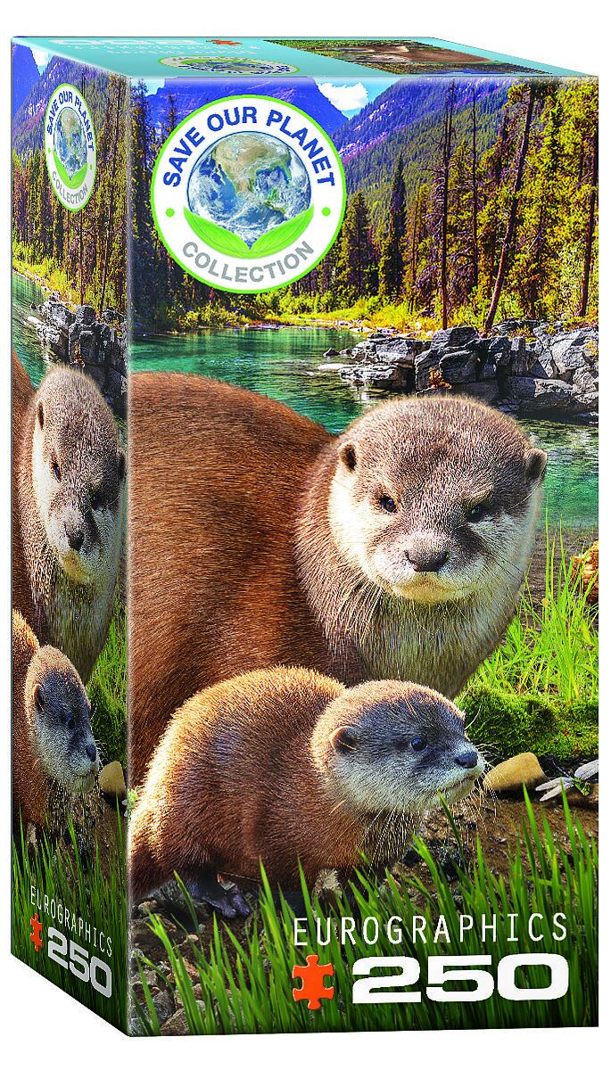 Puzzle 250 wydry 8251-5558