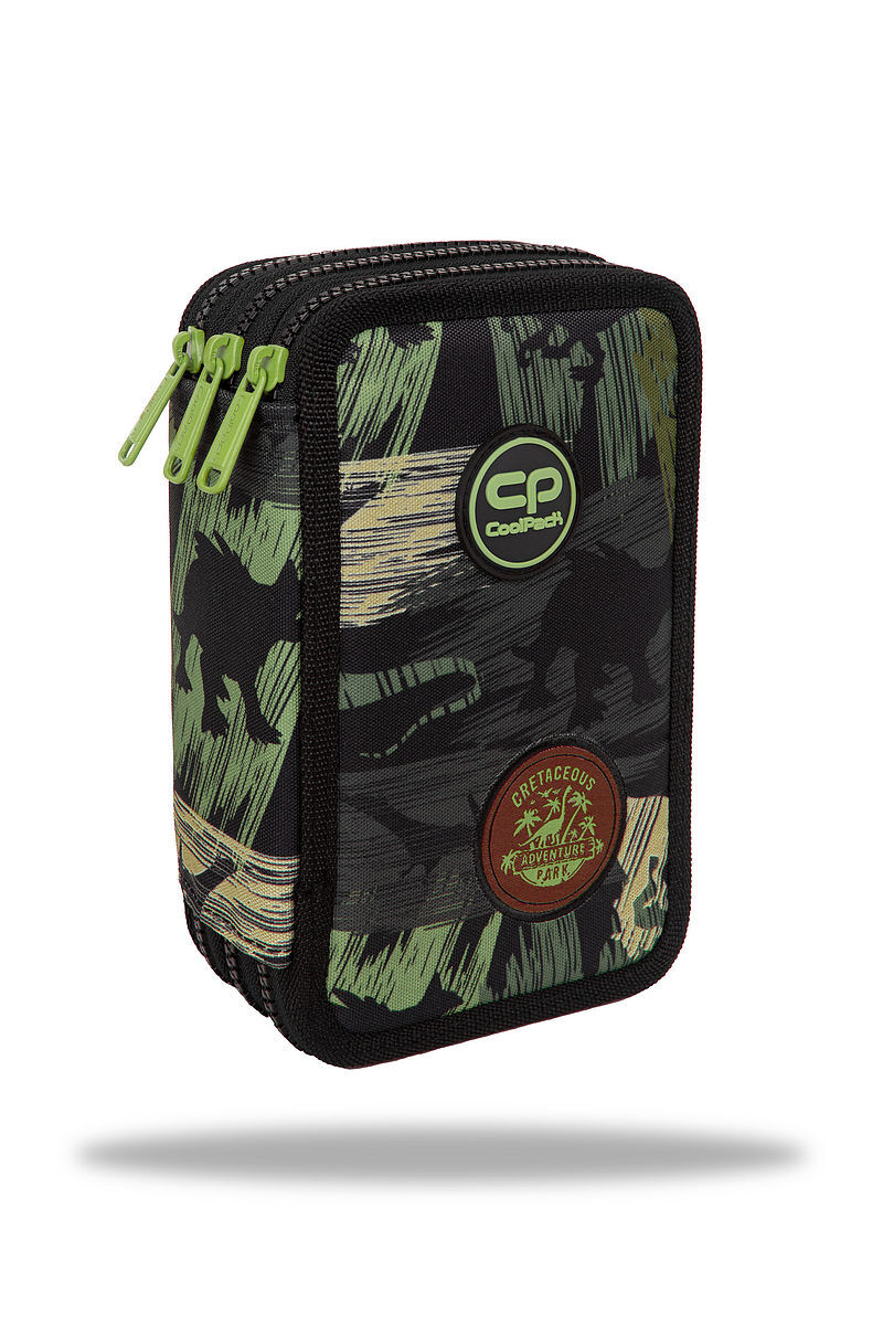 Piórnik 3-komorowy z wyposażeniem coolpack jumper 3 adventure park