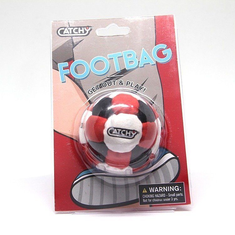 Zośka catchy footbag czarno-czerwona