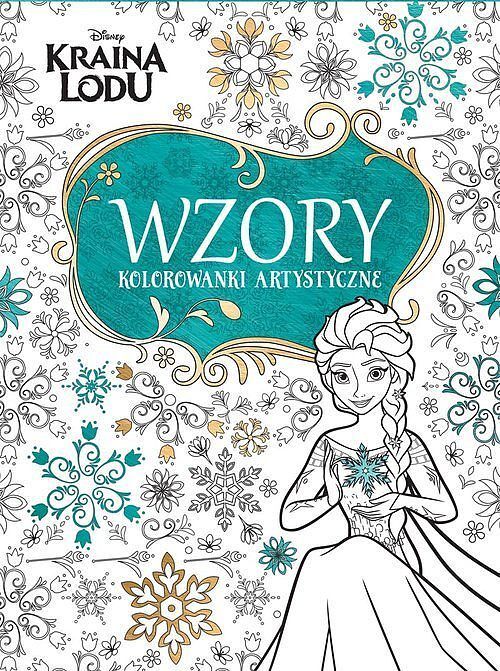 Kraina Lodu Wzory Kolorowanki artystyczne